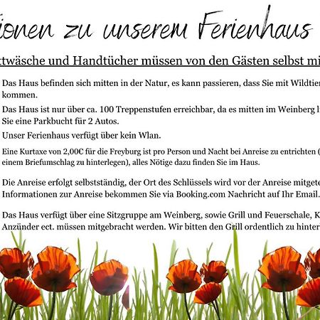 Ferienhaus Traminer Im Weinberg Freyburg Bagian luar foto